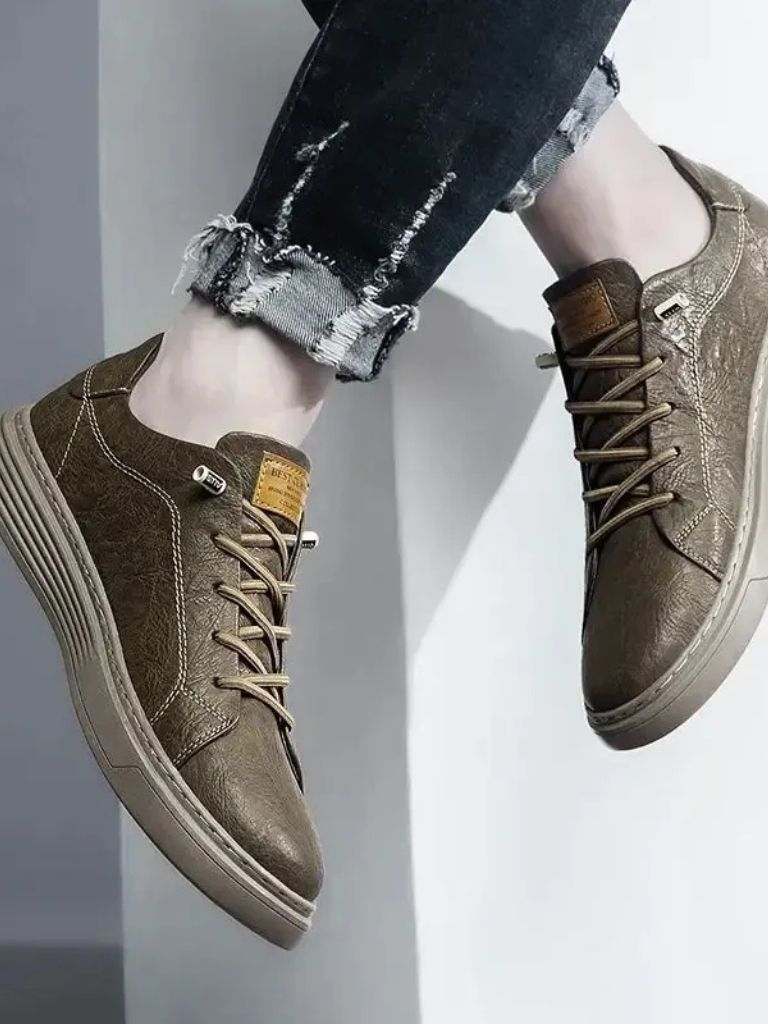 Classic Essential Leather Shoes - Crown & Cuff