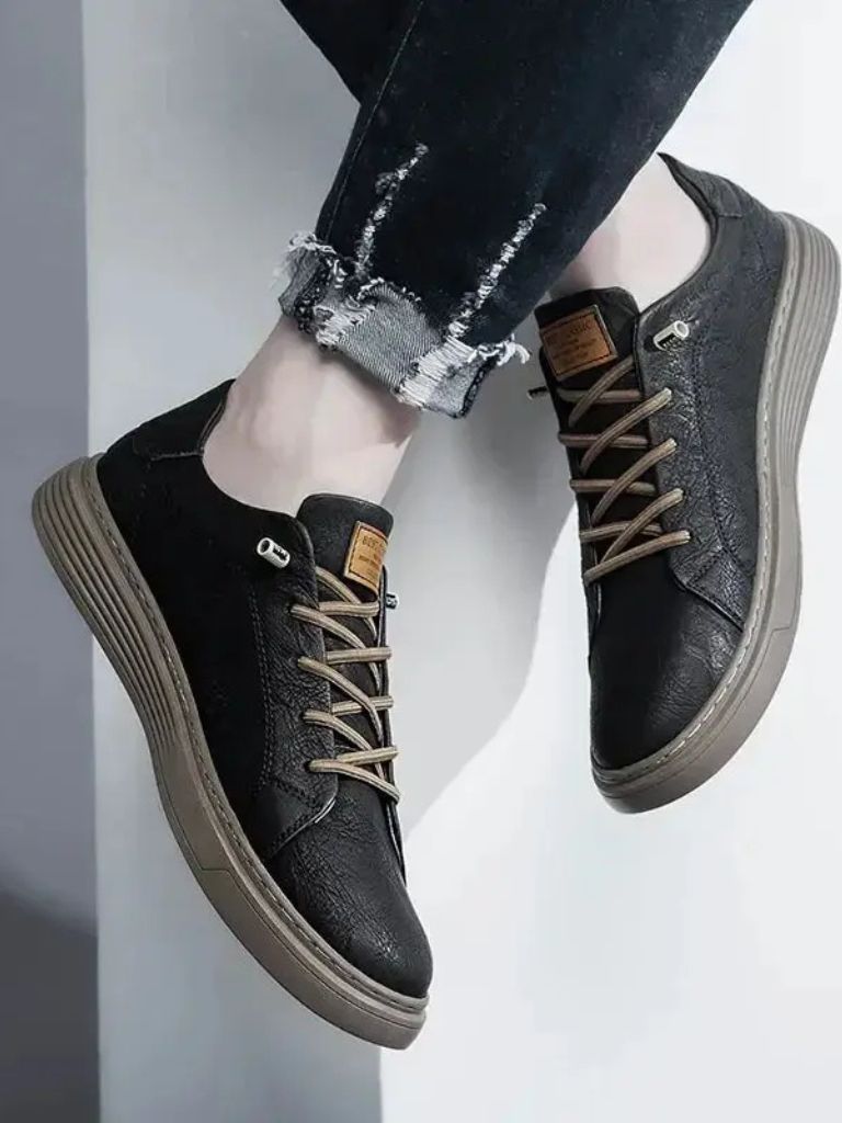 Classic Essential Leather Shoes - Crown & Cuff