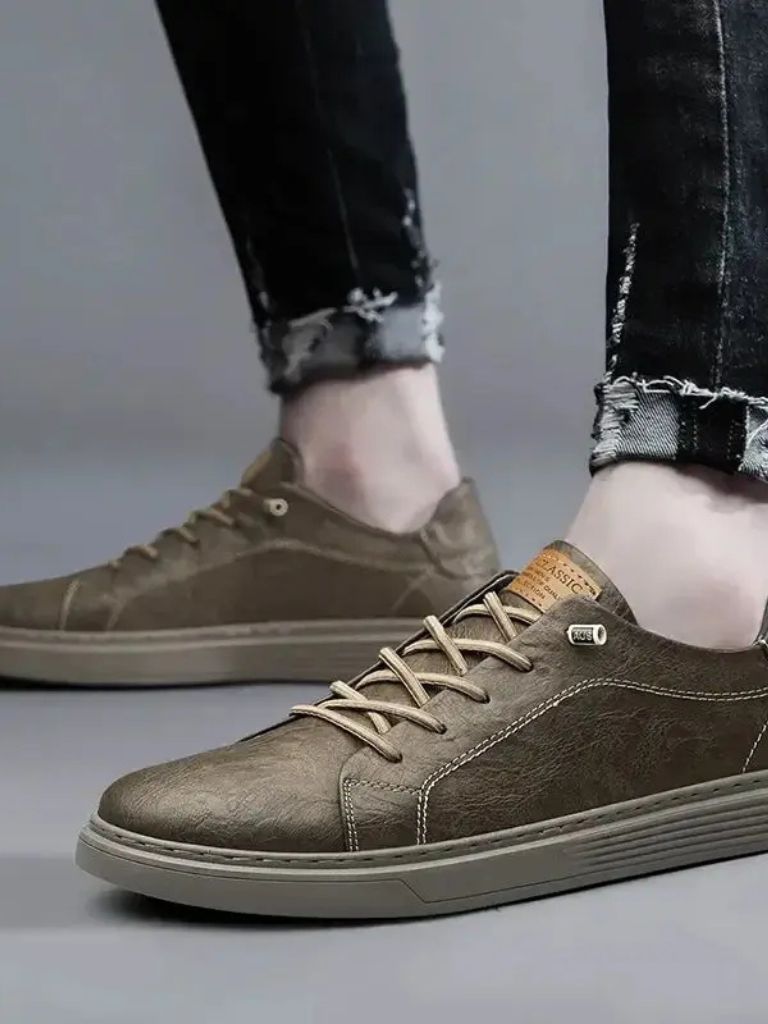 Classic Essential Leather Shoes - Crown & Cuff