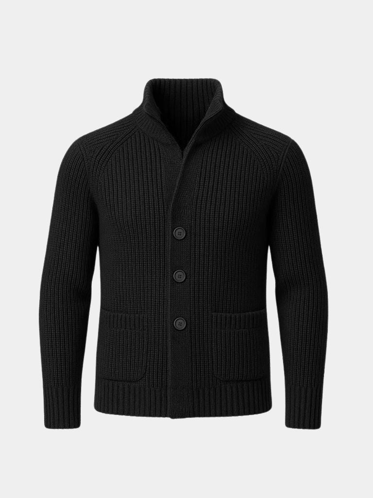 Classic Heritage Botton Knit Jacket - Crown & Cuff