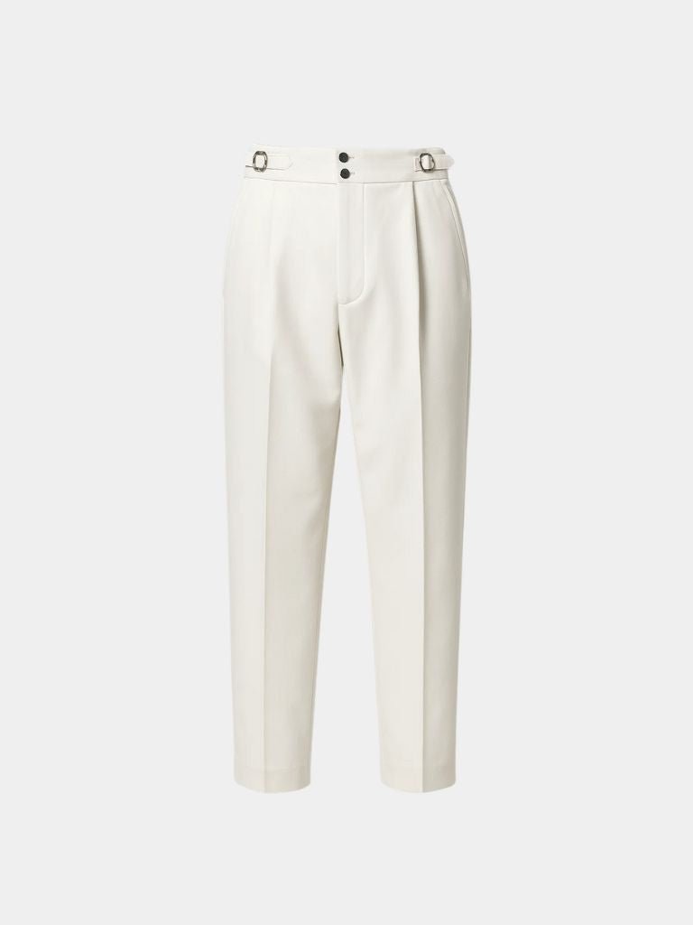 Classic Italia Sidetab Elastic Trousers - Crown & Cuff