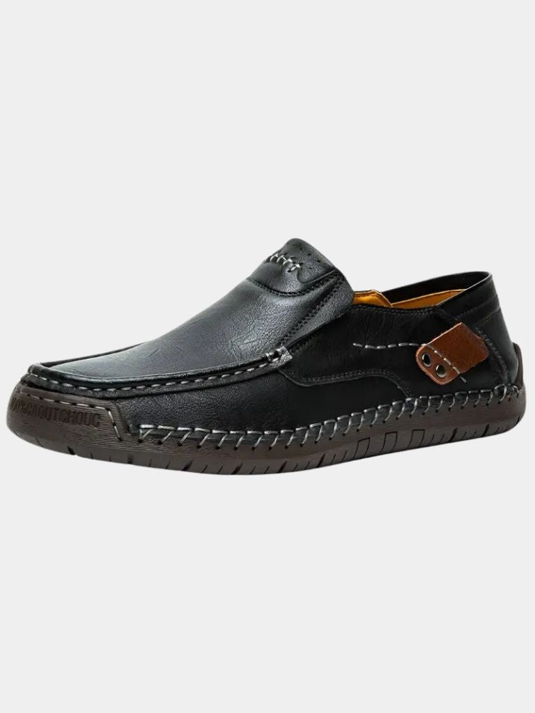Comfortable Leather Moccasins Shoes - Crown & Cuff