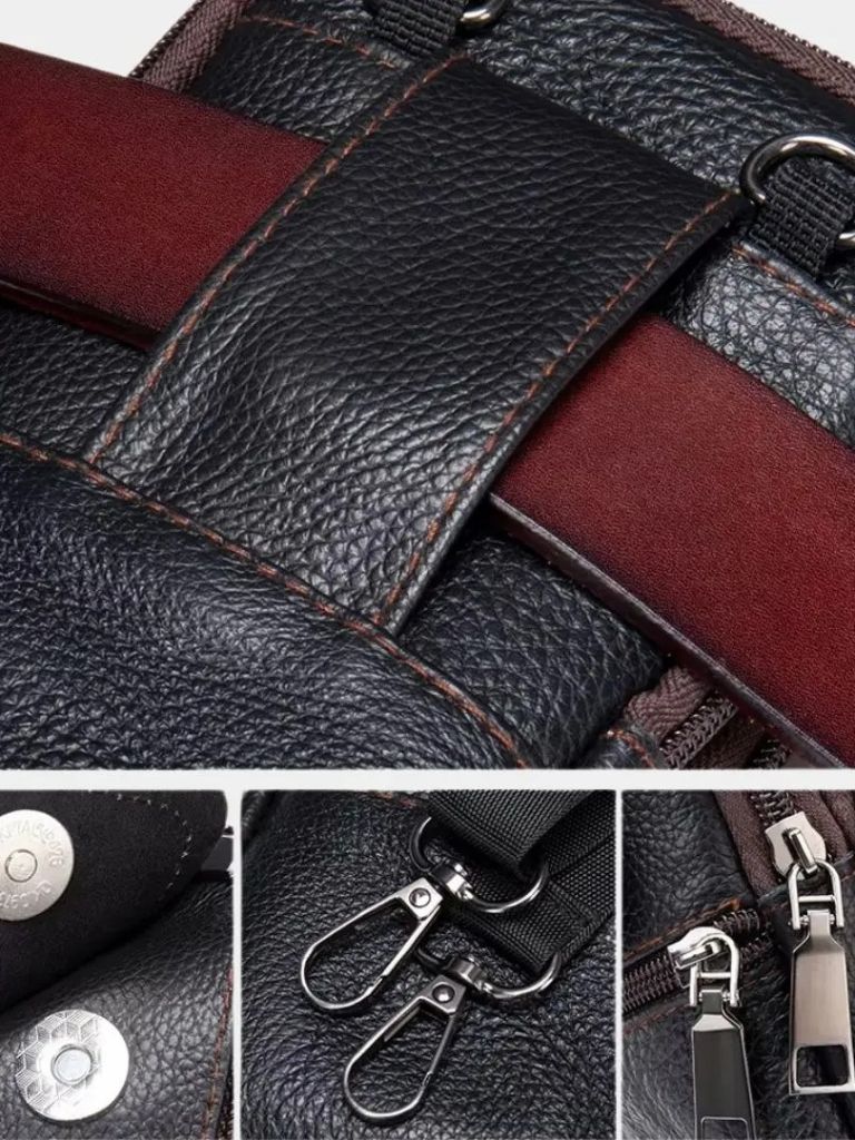 Compact Voyager Shoulder Bag - Crown & Cuff