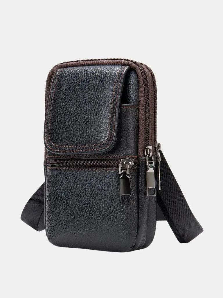 Compact Voyager Shoulder Bag - Crown & Cuff