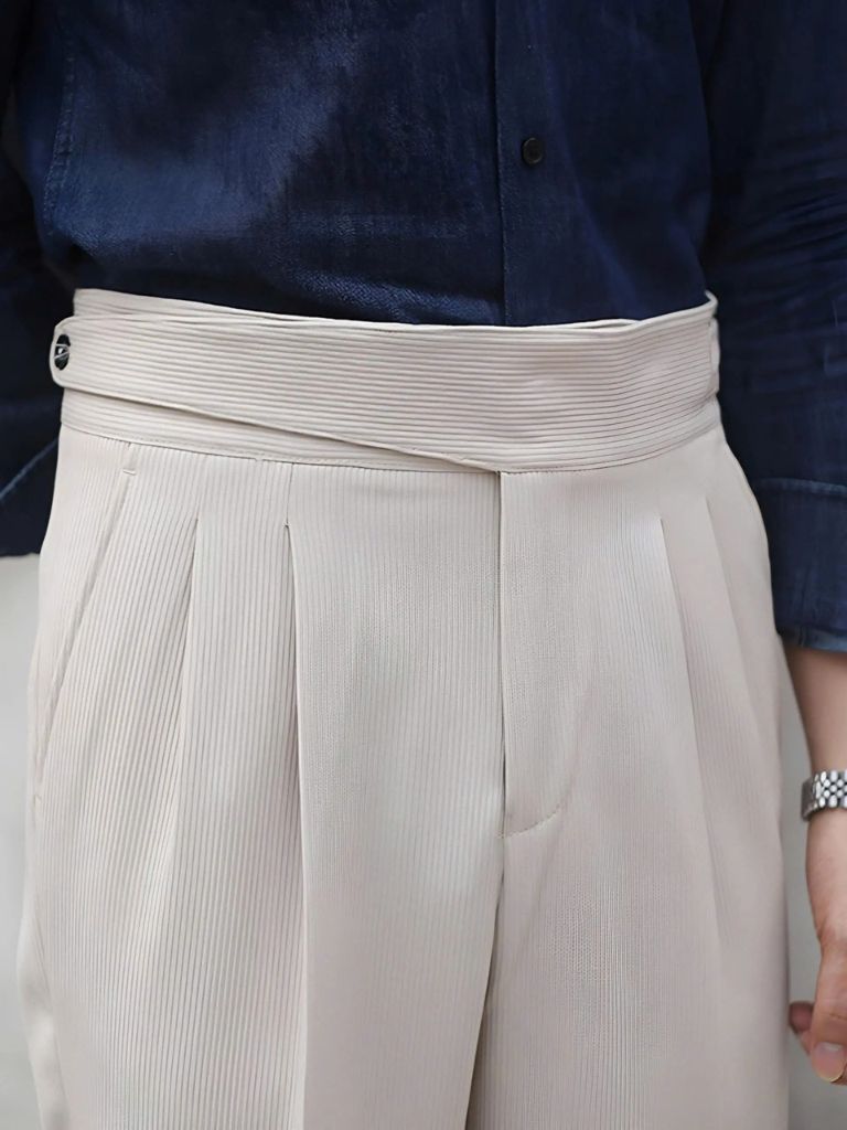 Corduroy Elegant Trousers - Crown & Cuff