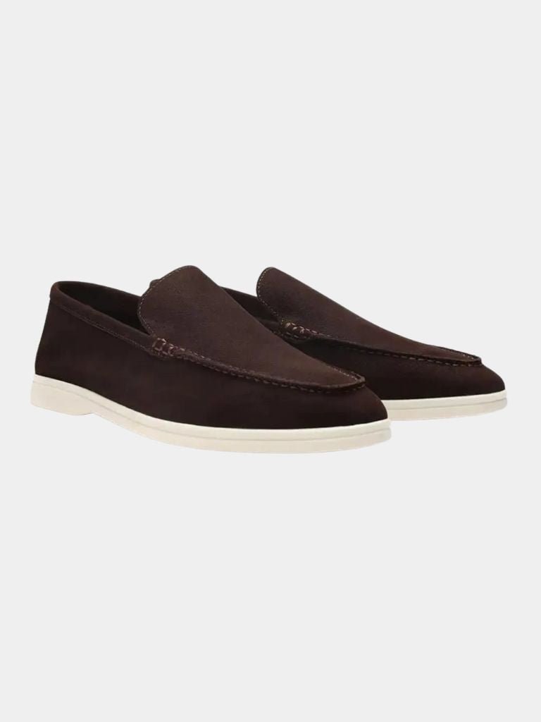 Cowhide Leather Loafers - Crown & Cuff