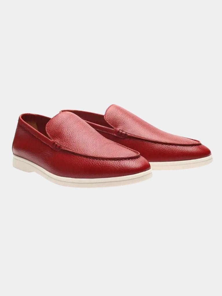 Cowhide Leather Loafers - Crown & Cuff