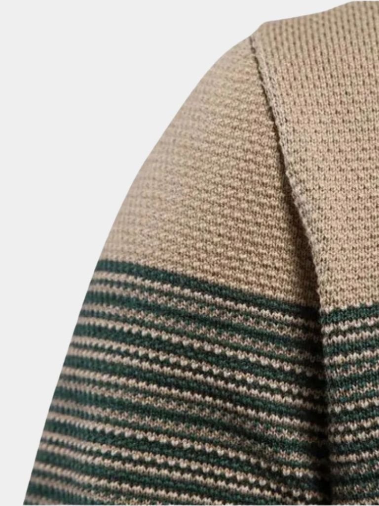 Crew Neck Knitwear Knit Pullover Sweater Jumper - Crown & Cuff