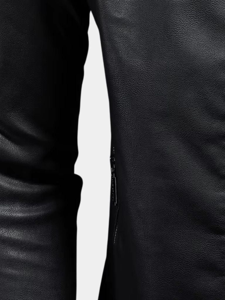 Crusader Leather Jacket – Crown & Cuff