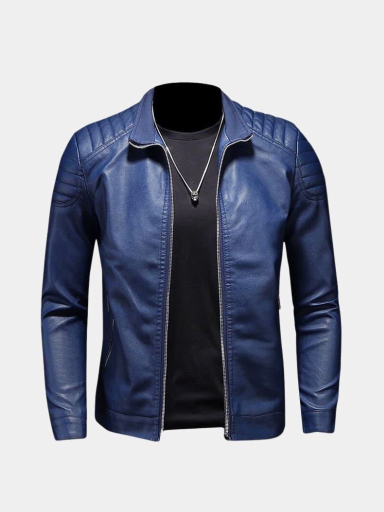 Crusader Leather Jacket – Crown & Cuff