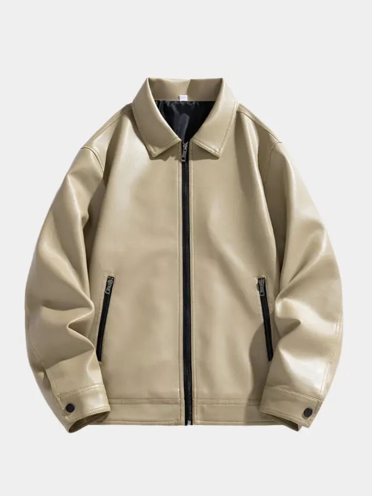 Denver Leather Jacket - Crown & Cuff