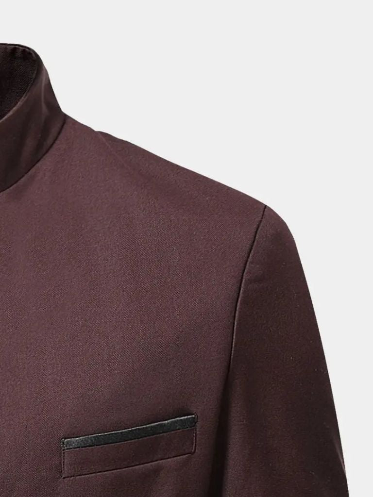 Elegant Collar Jacket - Crown & Cuff