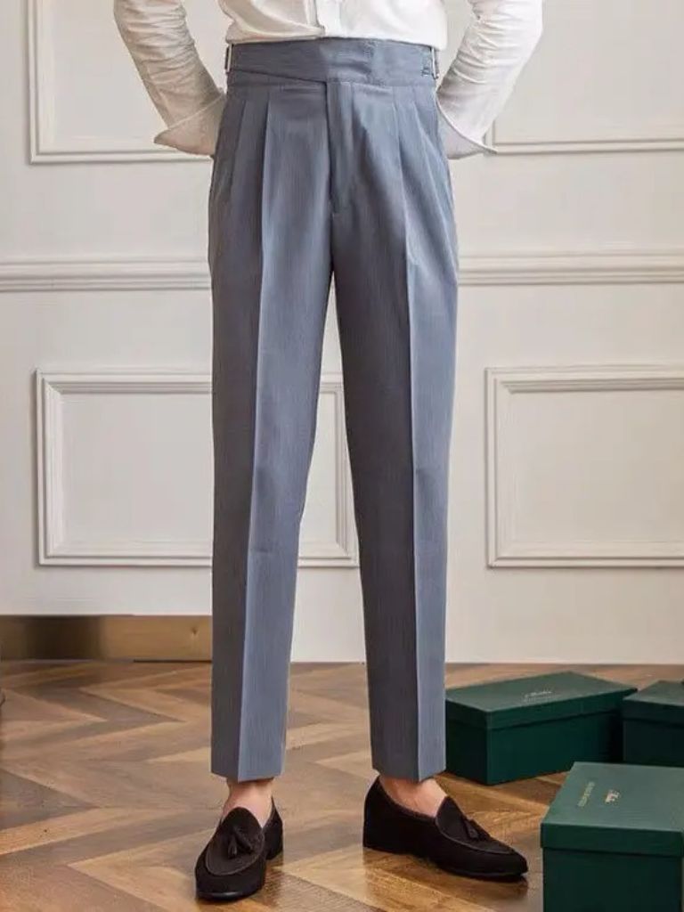 Elegant Gurkha Trousers - Crown & Cuff