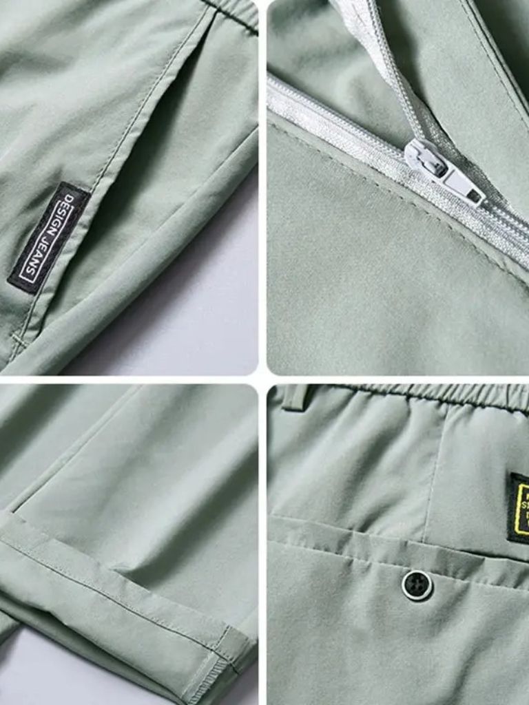 Essencial Stretch Trousers - New Elastic Waist - Crown & Cuff