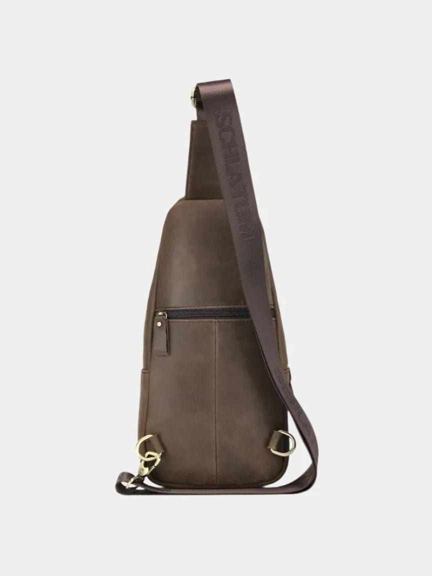 Essential Leather Shoulderbag - Crown & Cuff