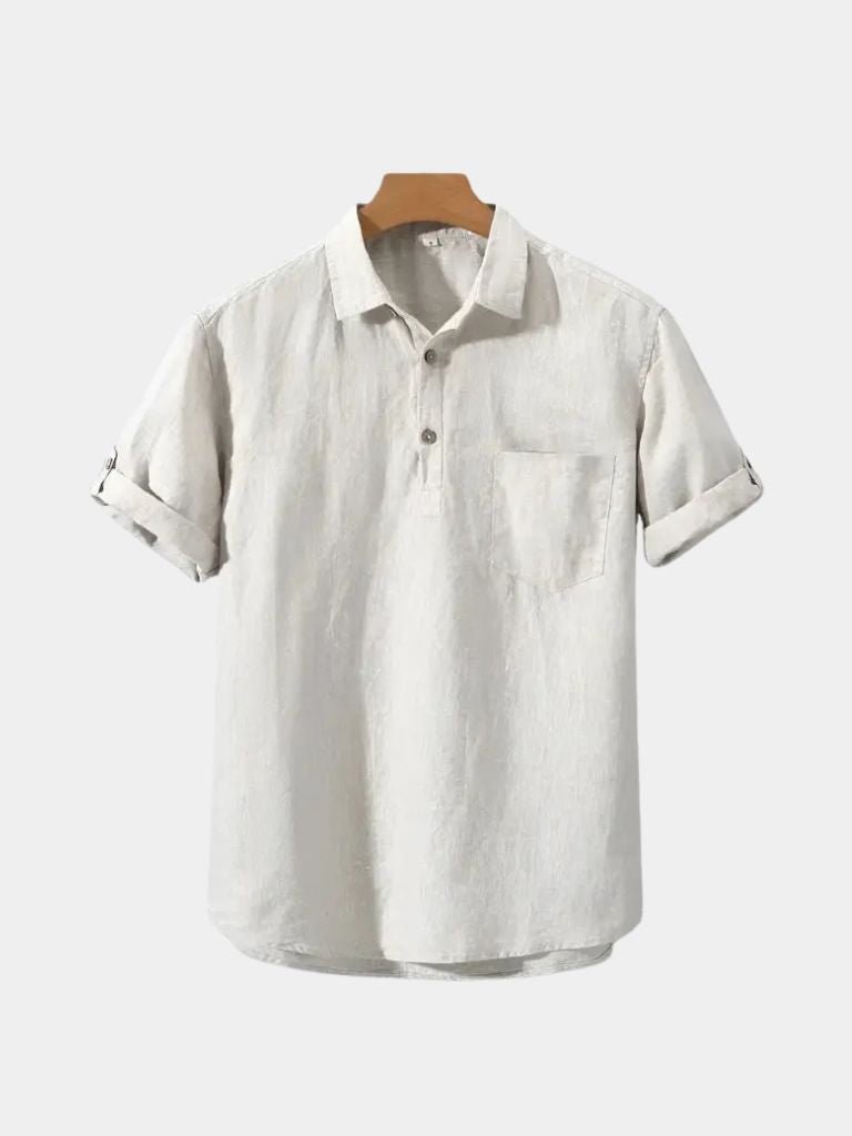 Essential Linen Shirt - Crown & Cuff