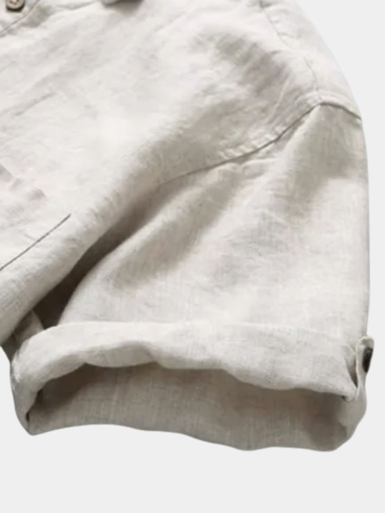 Essential Linen Shirt - Crown & Cuff