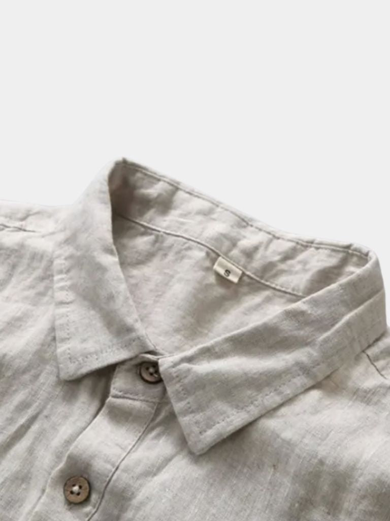 Essential Linen Shirt - Crown & Cuff