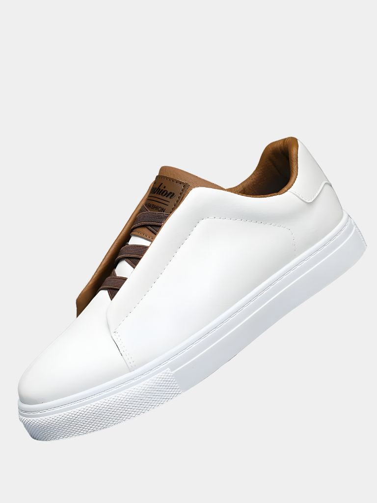 Essential Modern Leather Sneakers - Crown & Cuff