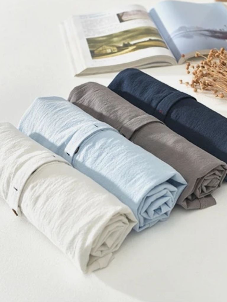 Essential Short Sleeve Linen Shirt - Crown & Cuff