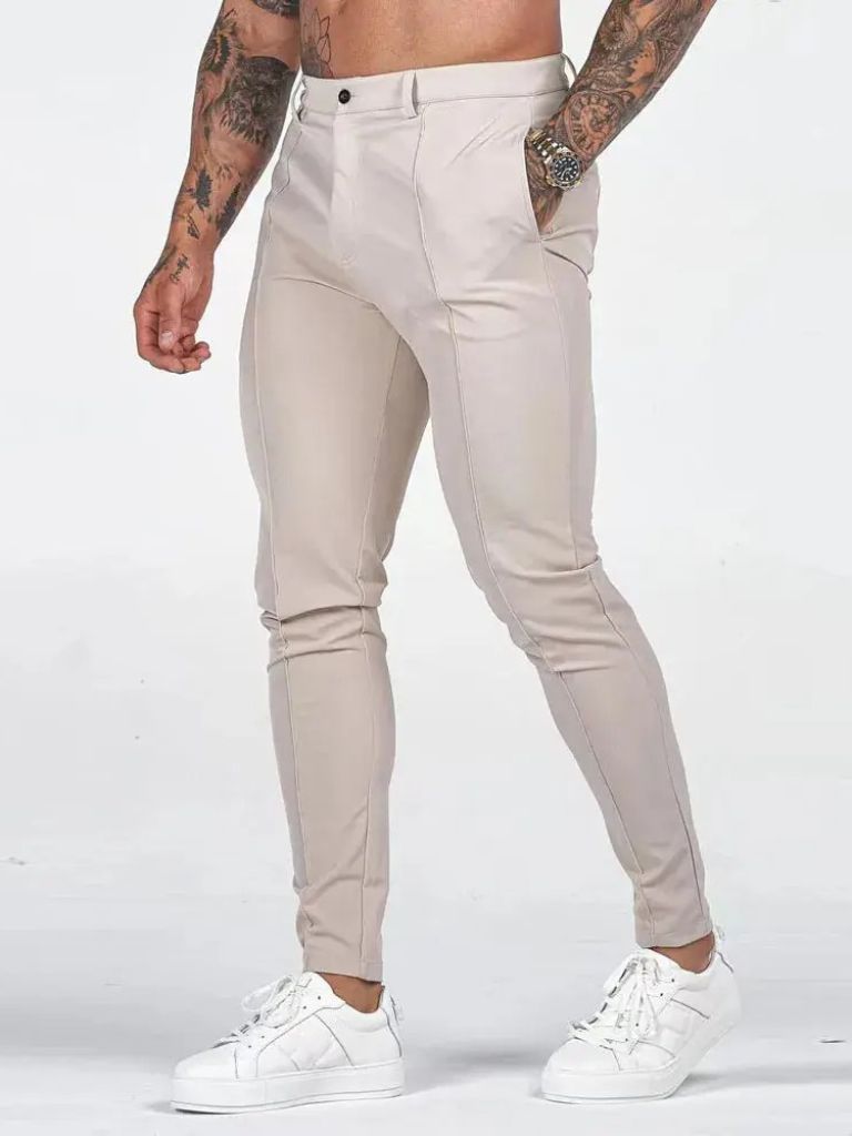 Essential Stretchy Skinny Trousers - Crown & Cuff