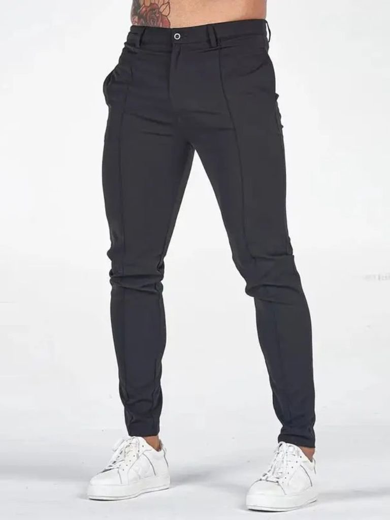 Essential Stretchy Skinny Trousers - Crown & Cuff