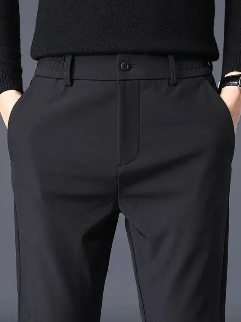 Essential Stretchy Trousers - Crown & Cuff