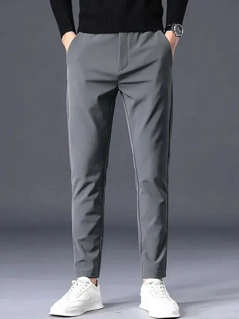 Essential Stretchy Trousers - Crown & Cuff