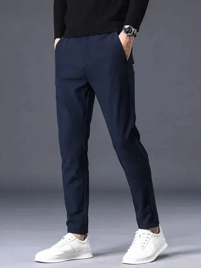 Essential Stretchy Trousers - Crown & Cuff