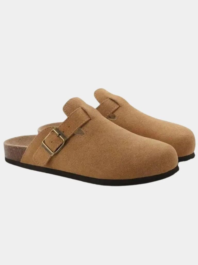 Essential Suede Clogs - Crown & Cuff