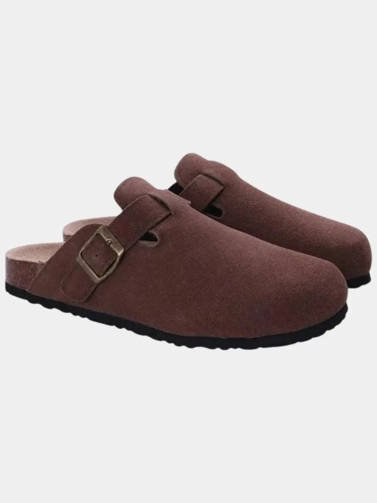 Essential Suede Clogs - Crown & Cuff