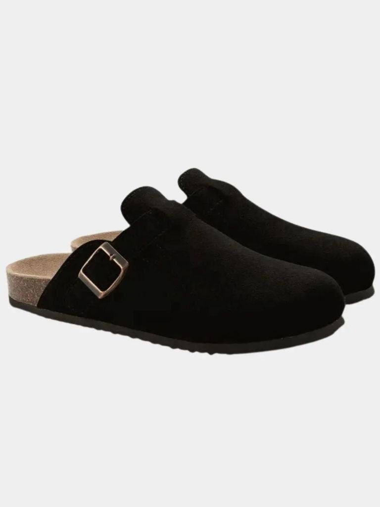 Essential Suede Clogs - Crown & Cuff