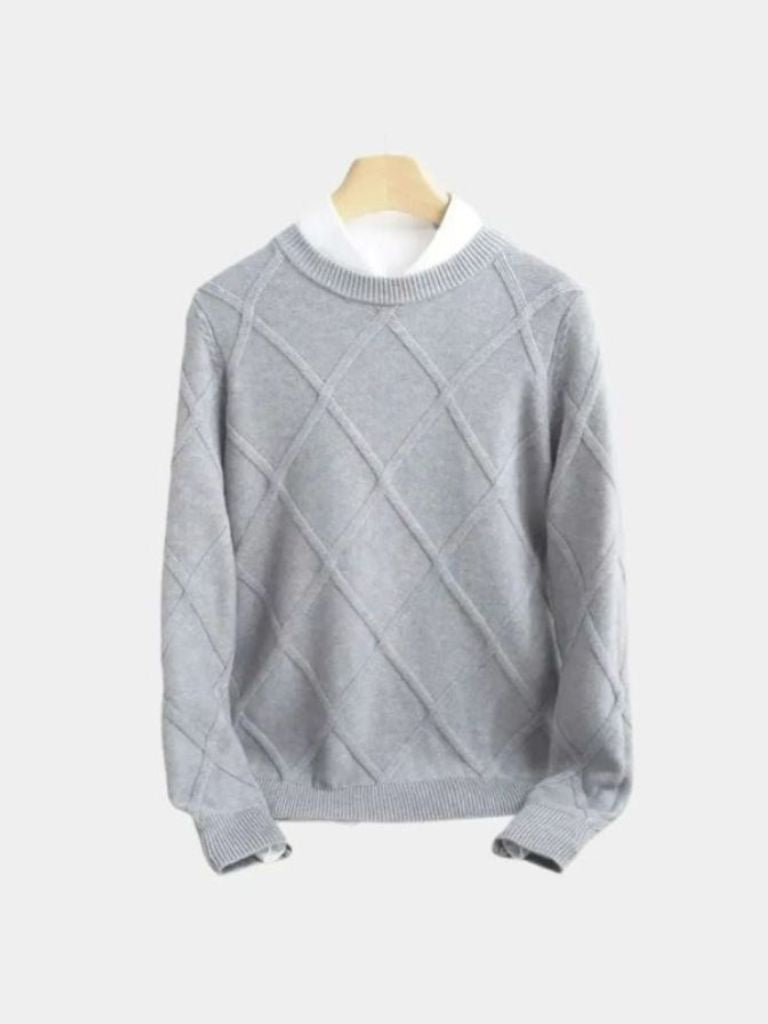 François Blanchet Premium Cashmere Sweater -Crown & Cuff