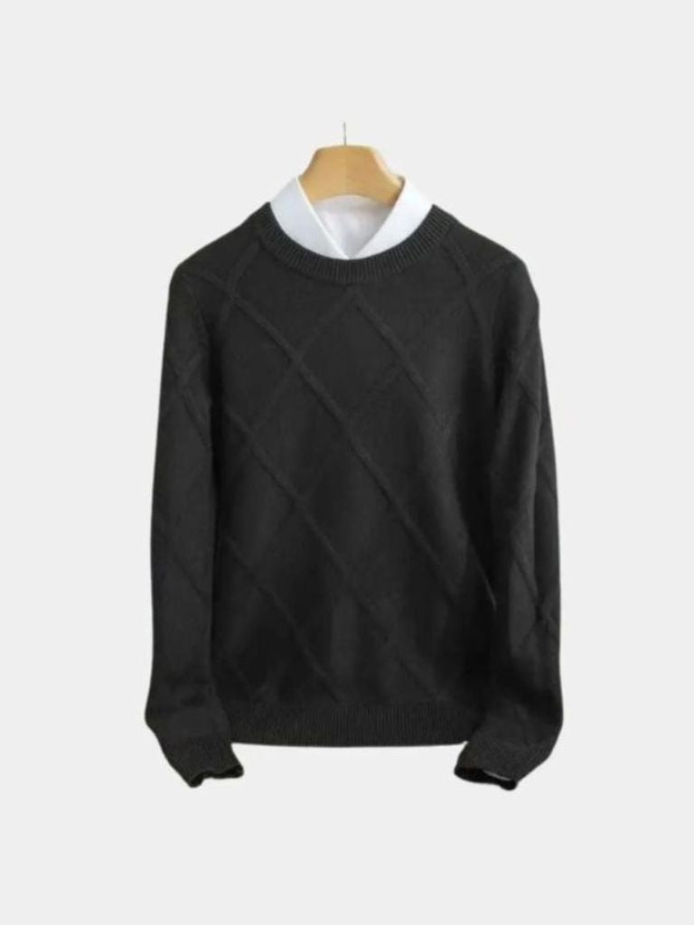 François Blanchet Premium Cashmere Sweater -Crown & Cuff