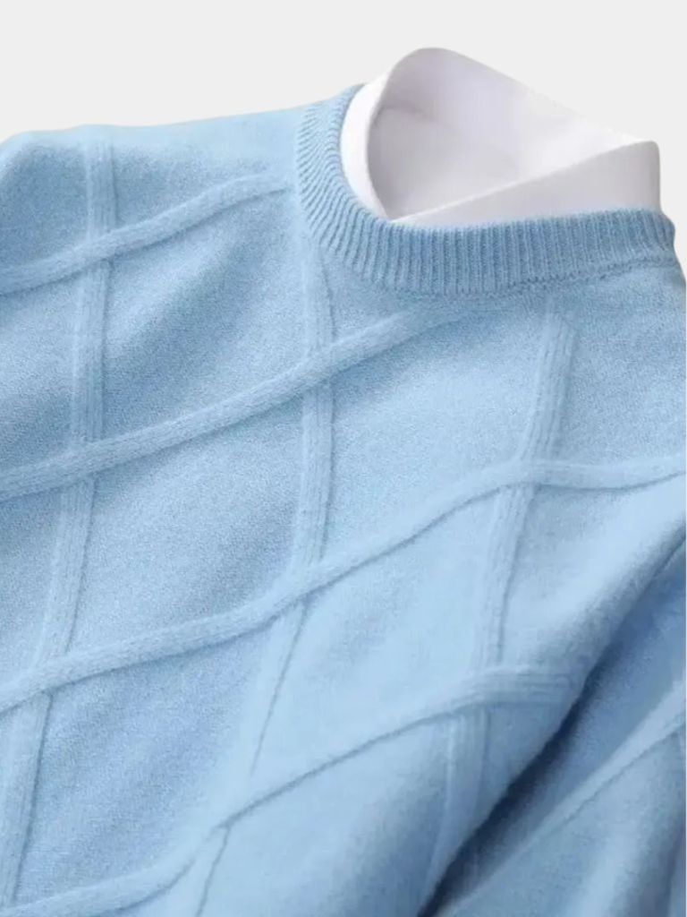 François Blanchet Premium Cashmere Sweater -Crown & Cuff