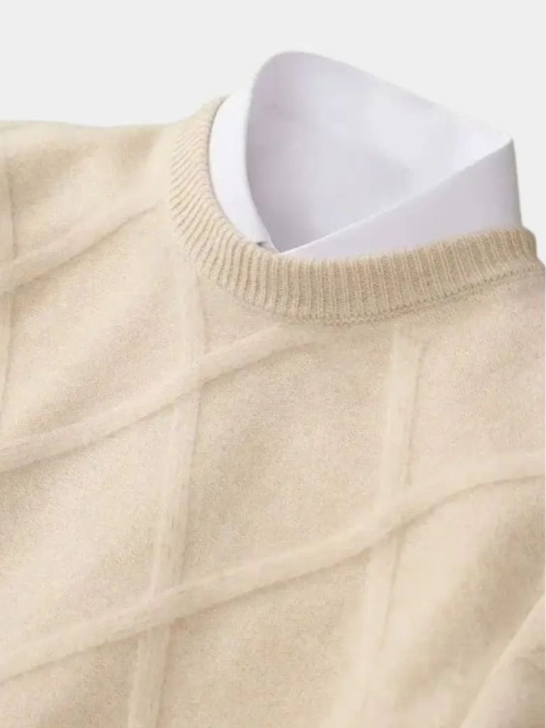 François Blanchet Premium Cashmere Sweater -Crown & Cuff