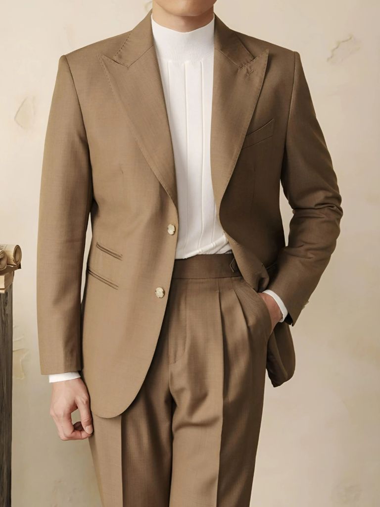 Genova Elegant Suit - Crown & Cuff