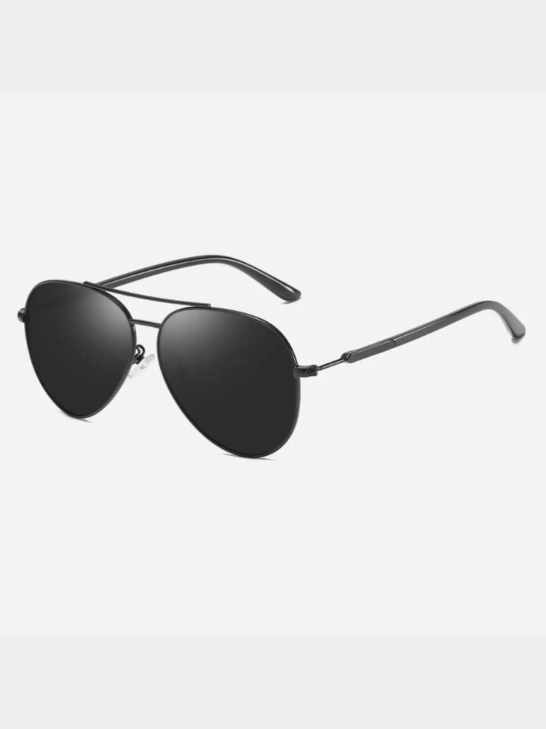 Halo Noir Polarized Sunglasses – Crown & Cuff