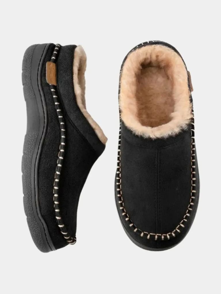 Heritage Luxe Lined Slippers - Crown & Cuff