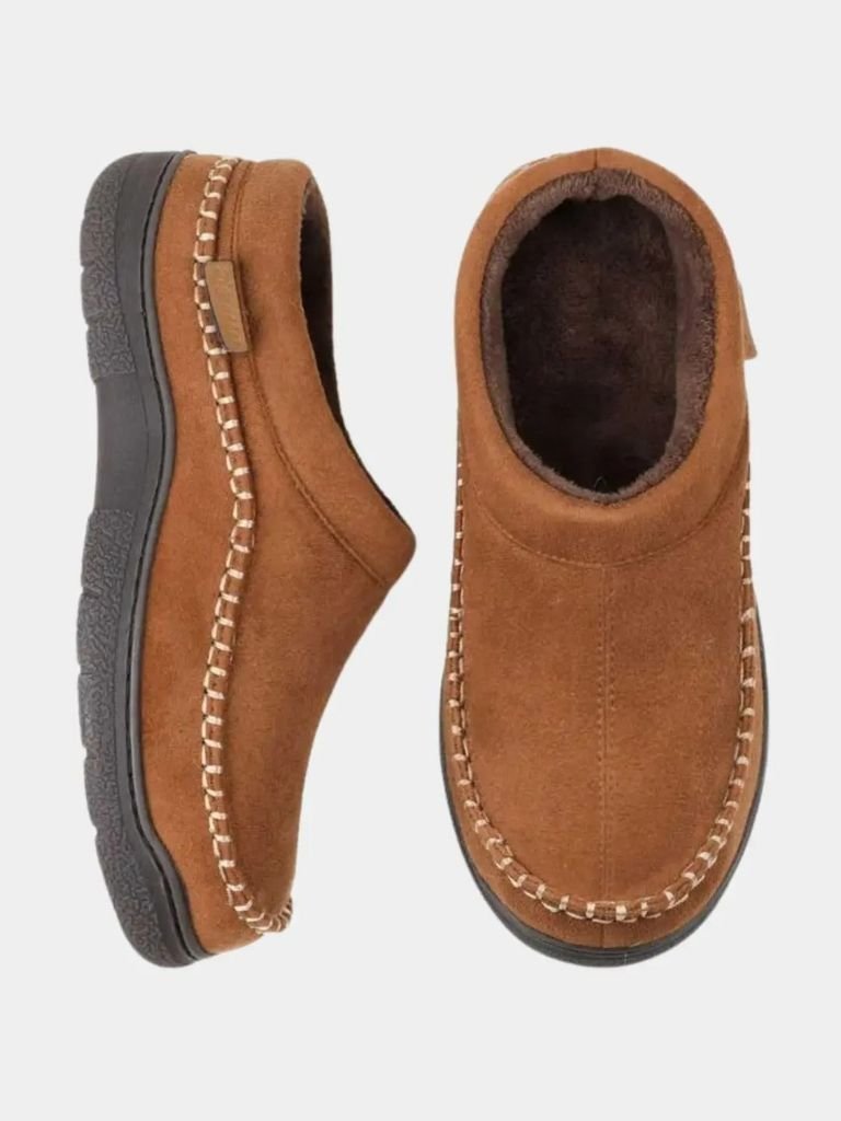 Heritage Luxe Lined Slippers - Crown & Cuff