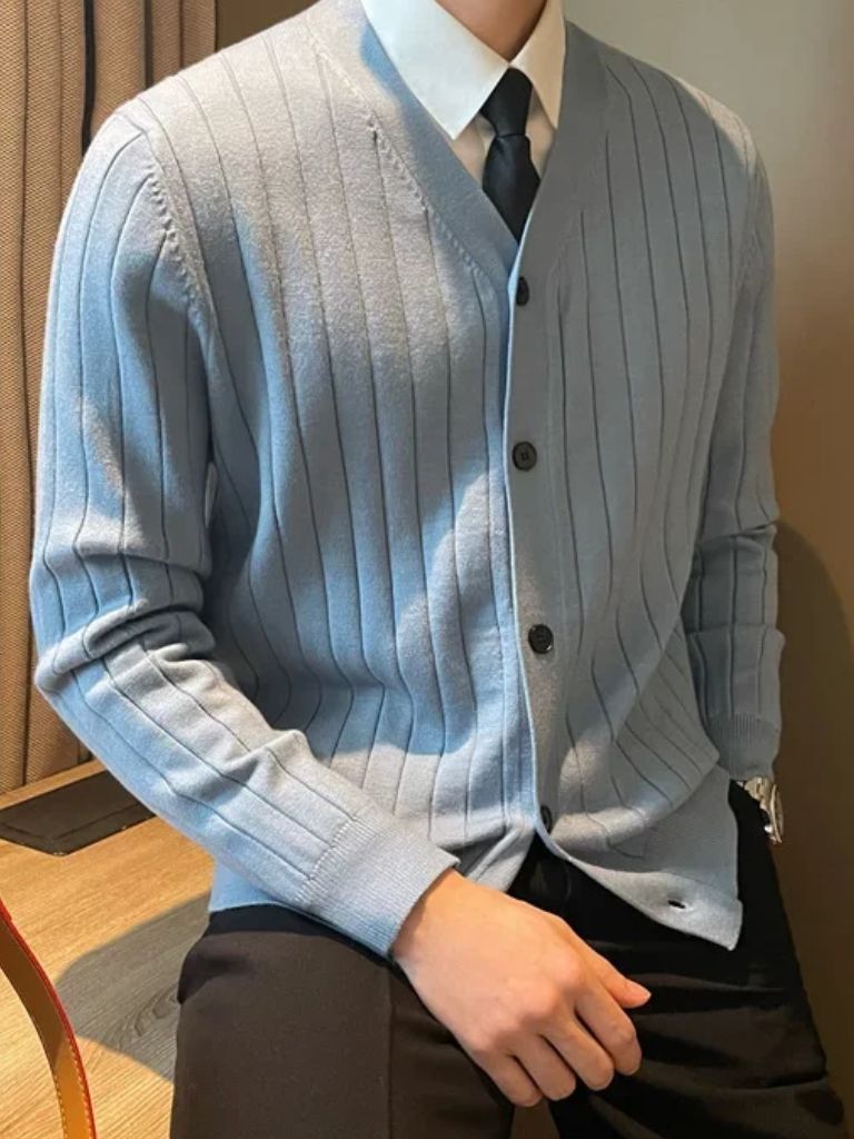 Knit Casual Cardigan - Crown & Cuff