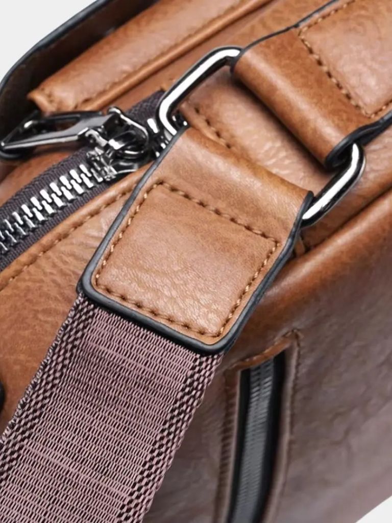 Leather Cross Body Bag - Crown & Cuff