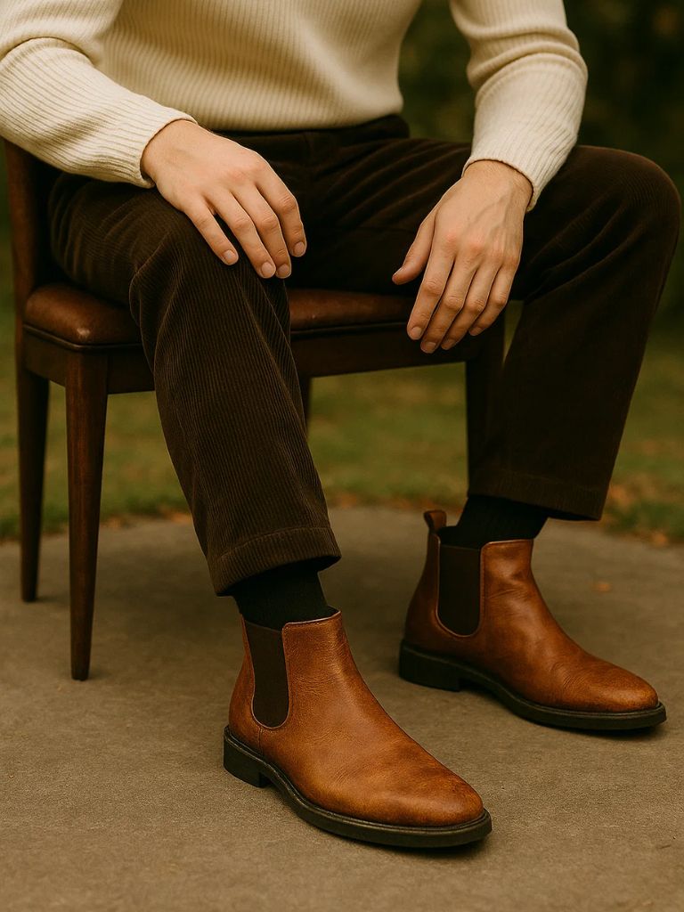 Maple Ash Chelsea Boots – Crown & Cuff