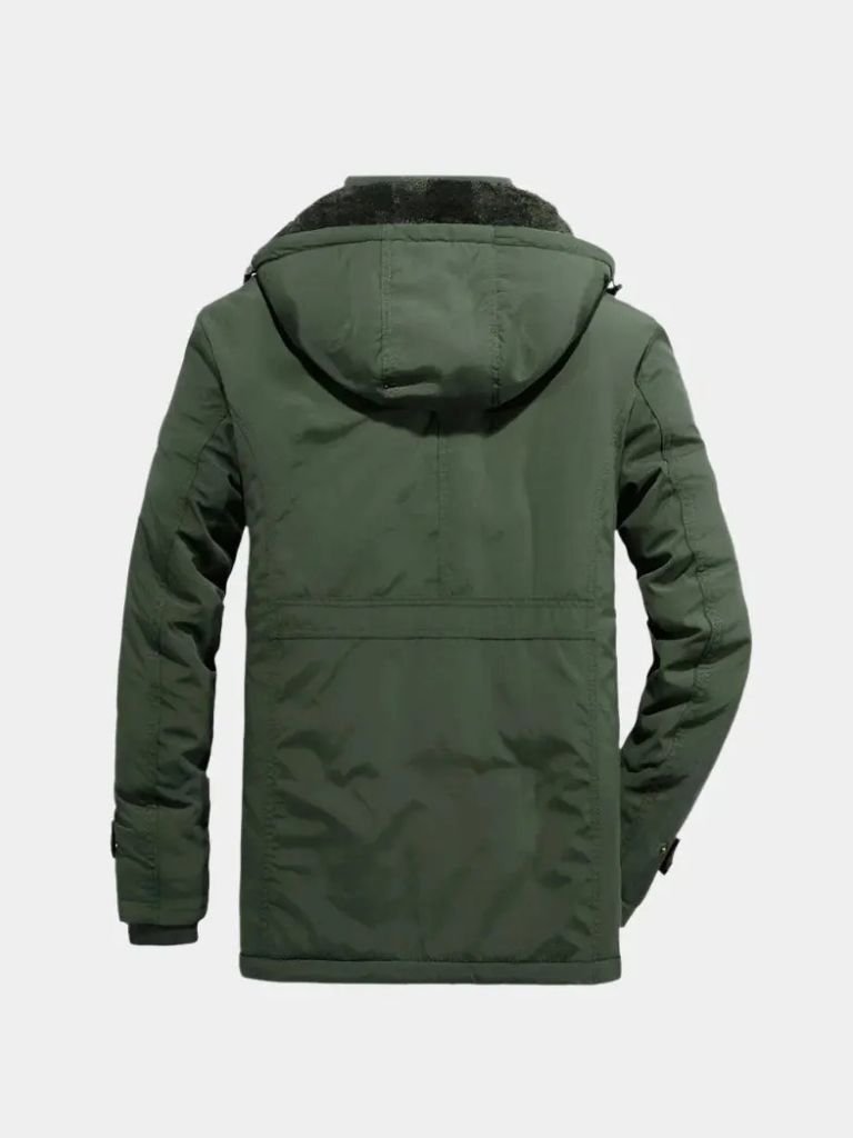 Military Hooded Jacket - Crown & Cuff