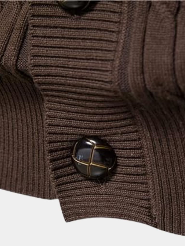 Minimalist Cardigan - Crown & Cuff