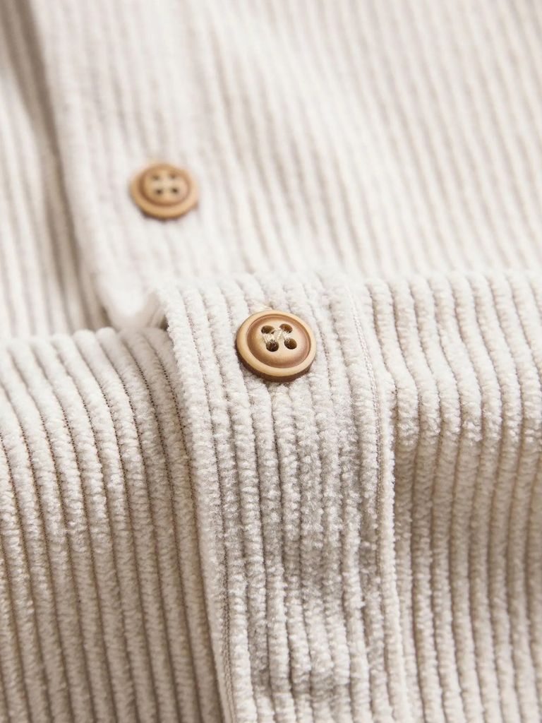 Minimalist Corduroy Shirt - Crown & Cuff