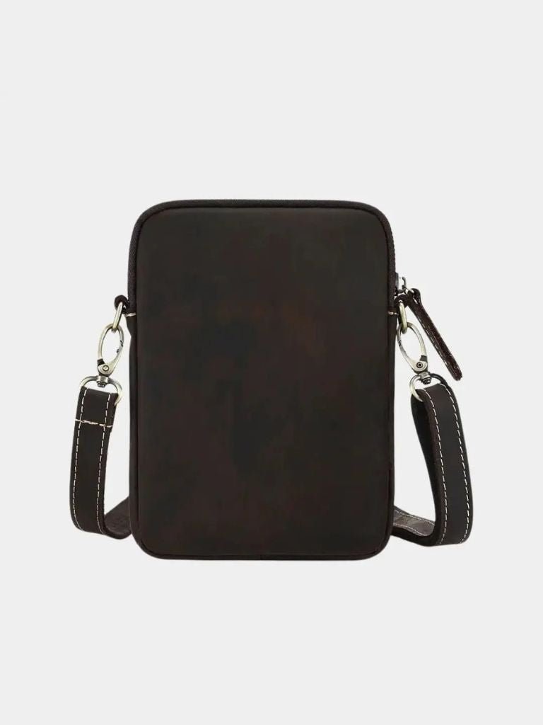 Minimalist Crossbody Leather Bag - Crown & Cuff