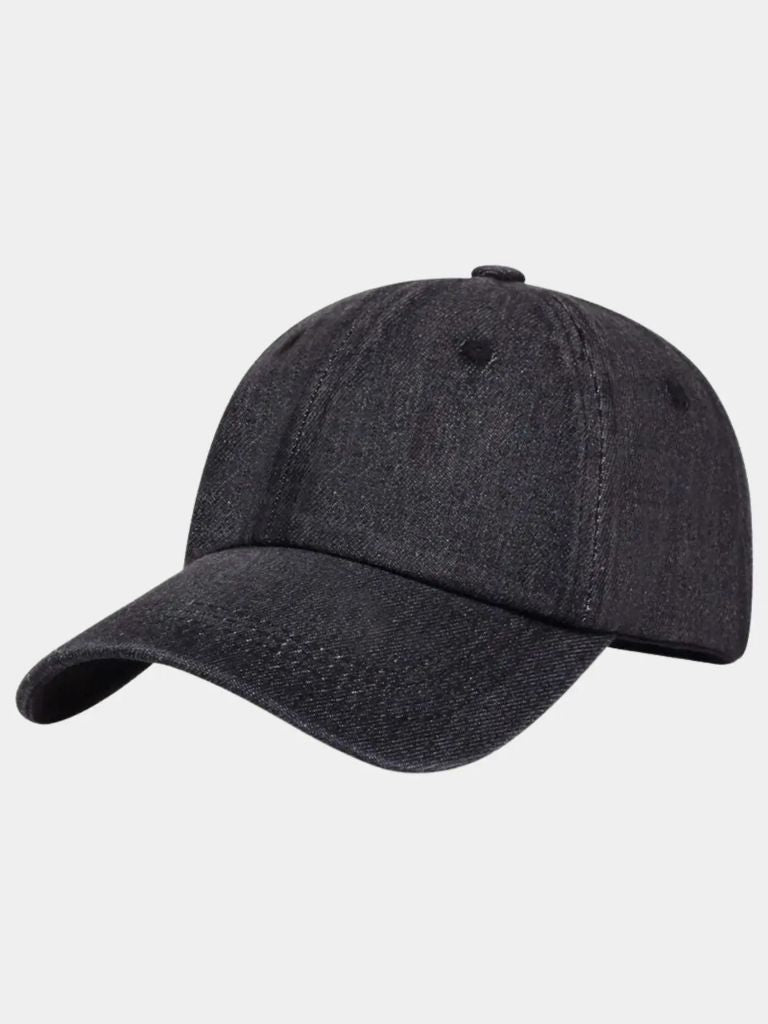 Minimalist Denim Cap - Crown & Cuff