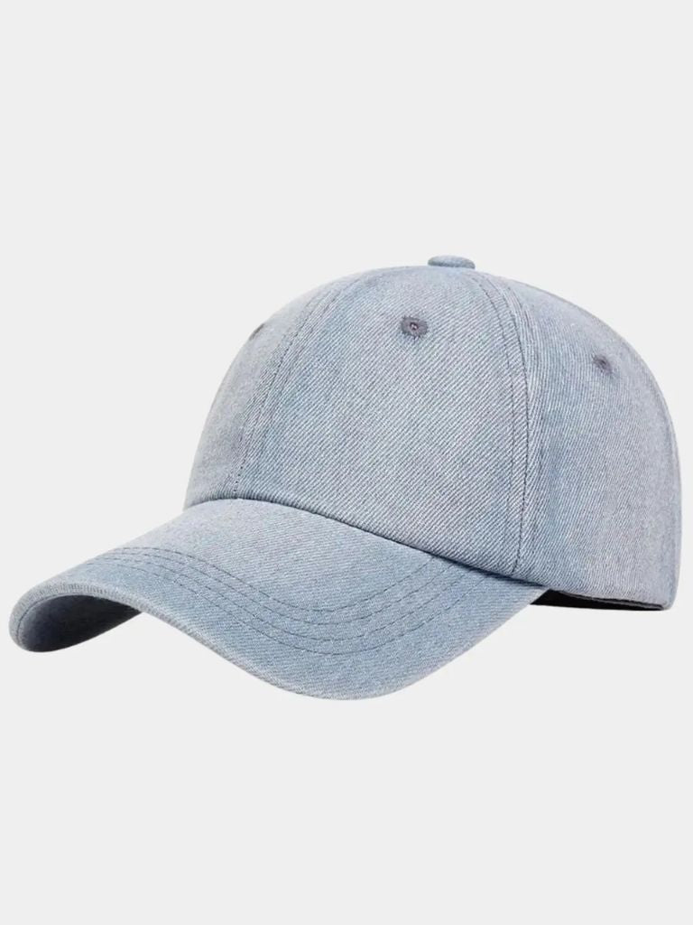 Minimalist Denim Cap - Crown & Cuff