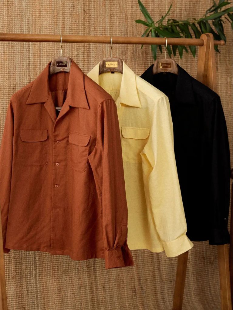 Minimalist Long Sleeve Shirt - Crown & Cuff